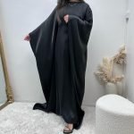 black butterfly abaya
