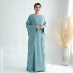 beautiful butterfly abaya green