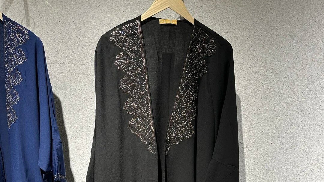 black abaya dress