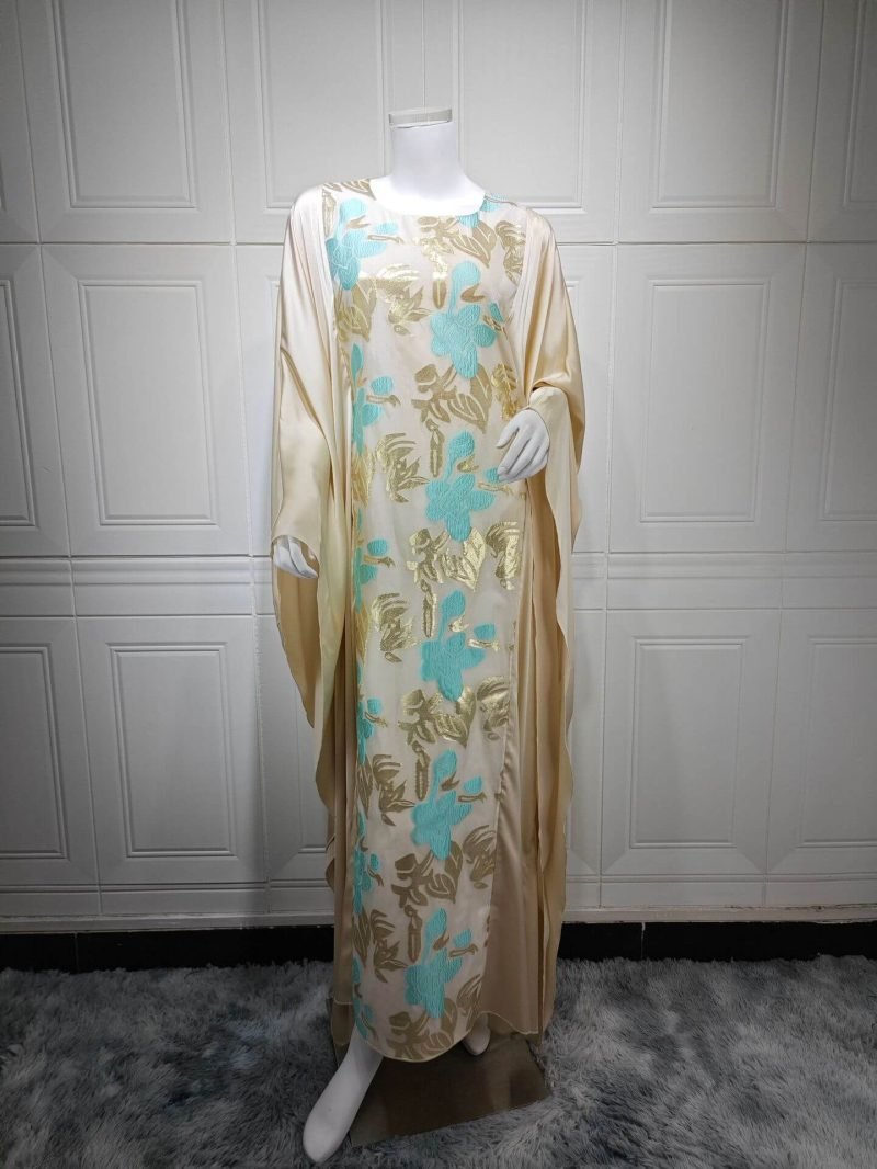 butterfly style abaya front view