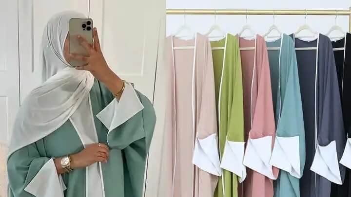 diffterent colors of abaya dresses