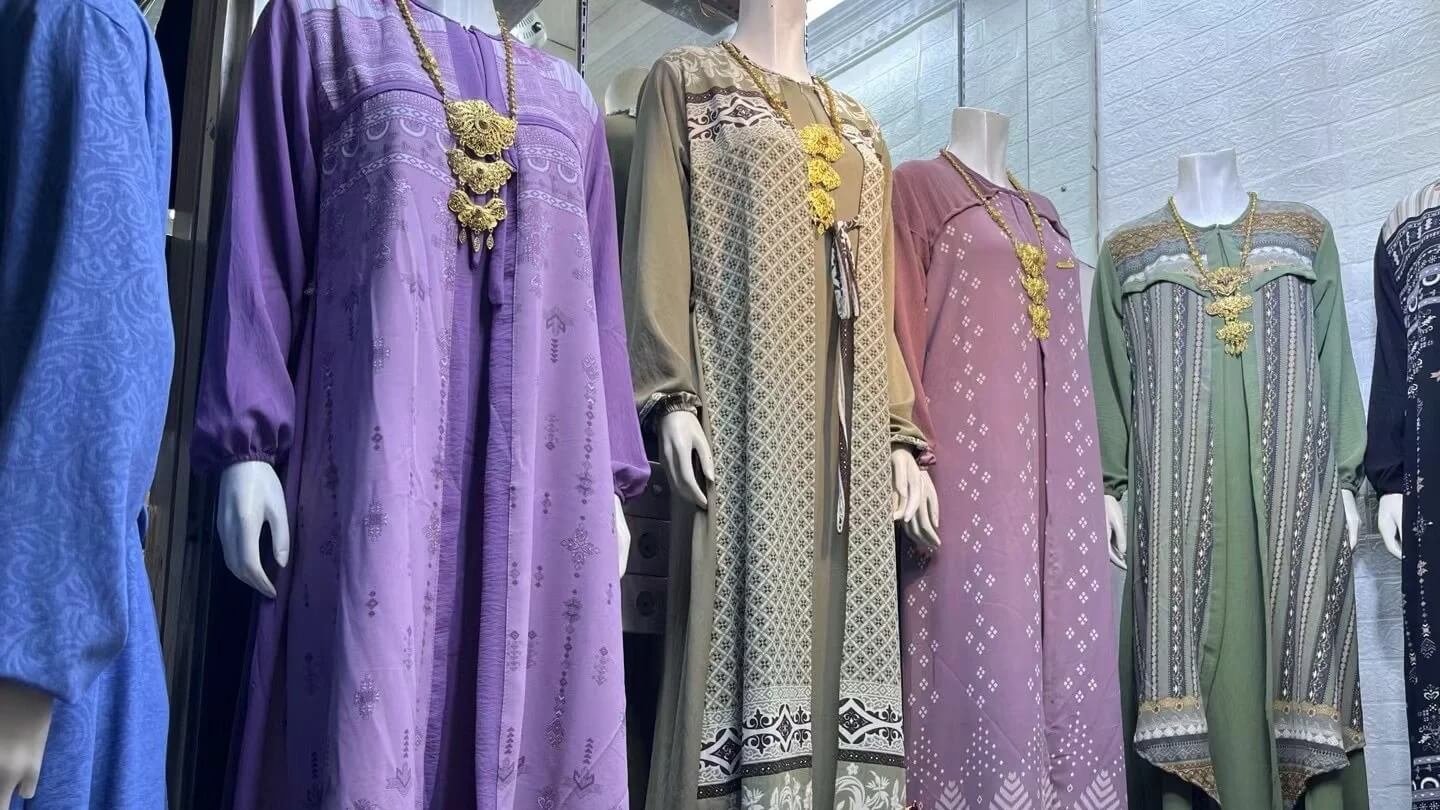 some butterfly abayas